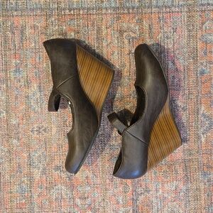 Wedge Heel Mary Jane